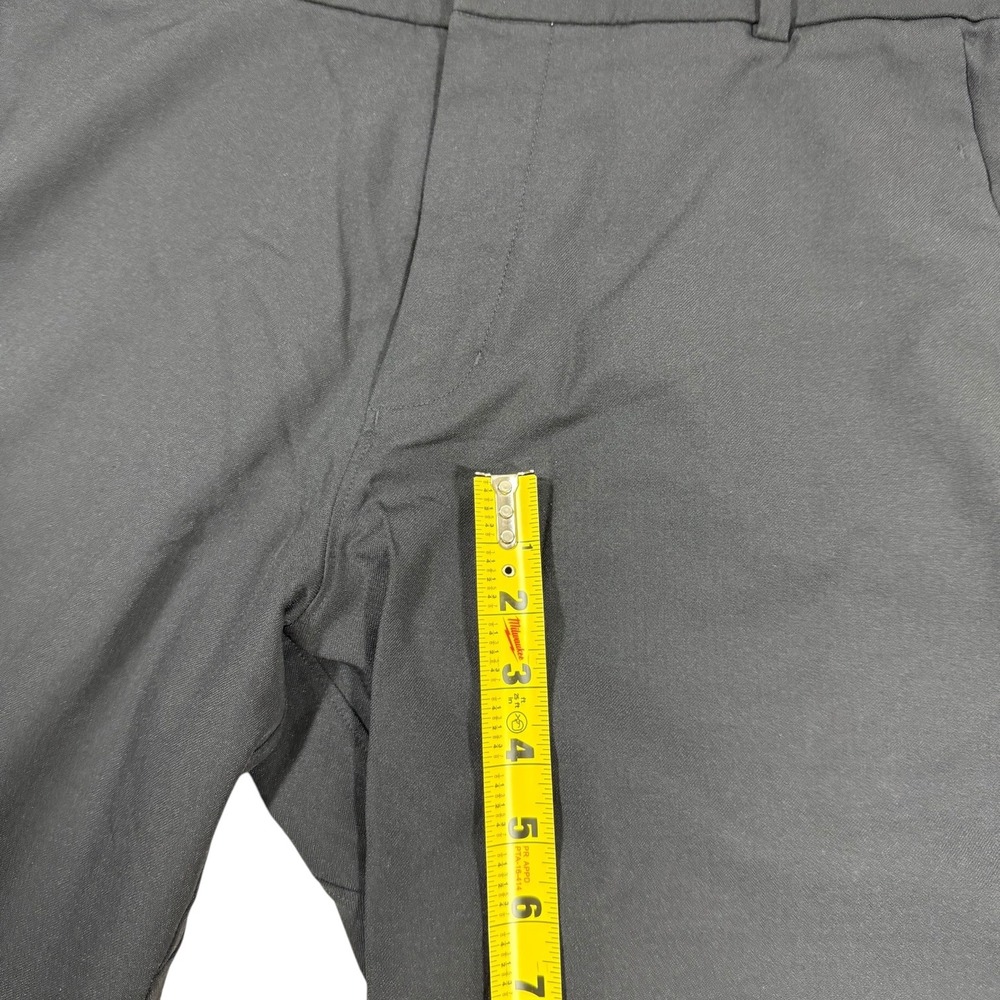 Lululemon Mens Commission Slim Fit Dress Pants Trousers 36x32 Black Golf Slacks - Picture 10 of 14